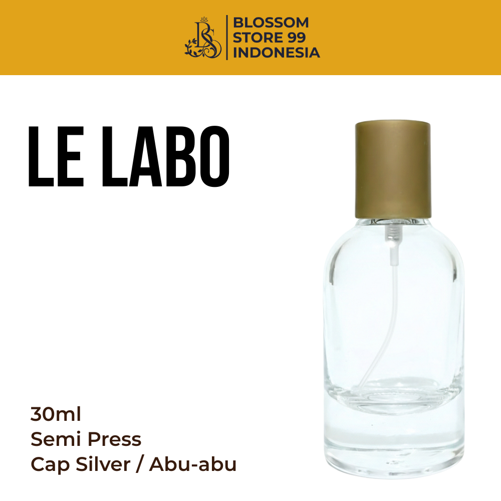 Botol Parfum LeLabo 30ML Silver Easy Press Spray Semi Press - Botol Parfum Le Labo Semi Press