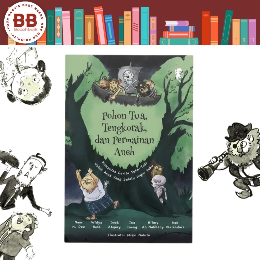 READY Buku Pohon Tua, Tengkorak dan Permainan Aneh Kumpulan Cerita Teka Teki untuk Anak yang Selalu 