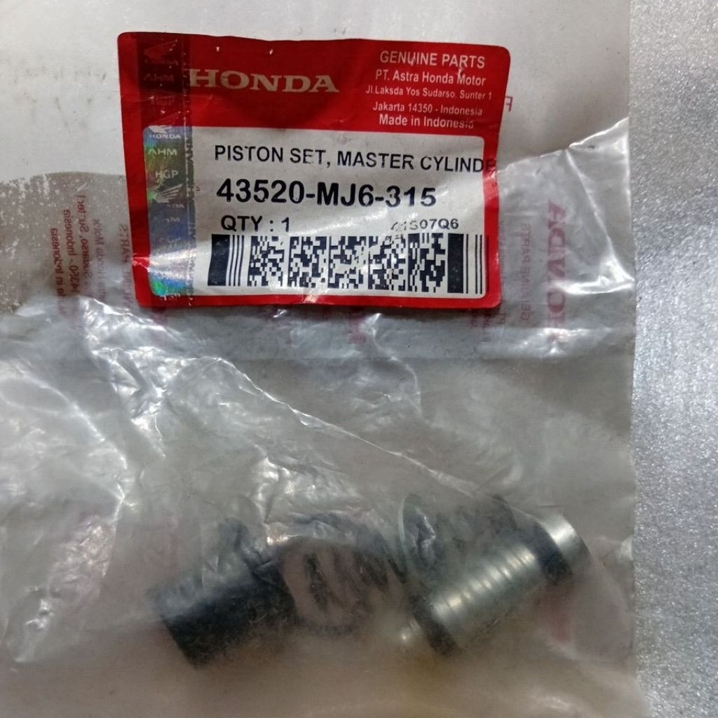 43520 MJ6 315 original ahm astra honda motor HGP genuine parts Piston Cylinder CBR 150 CRF 150L New 