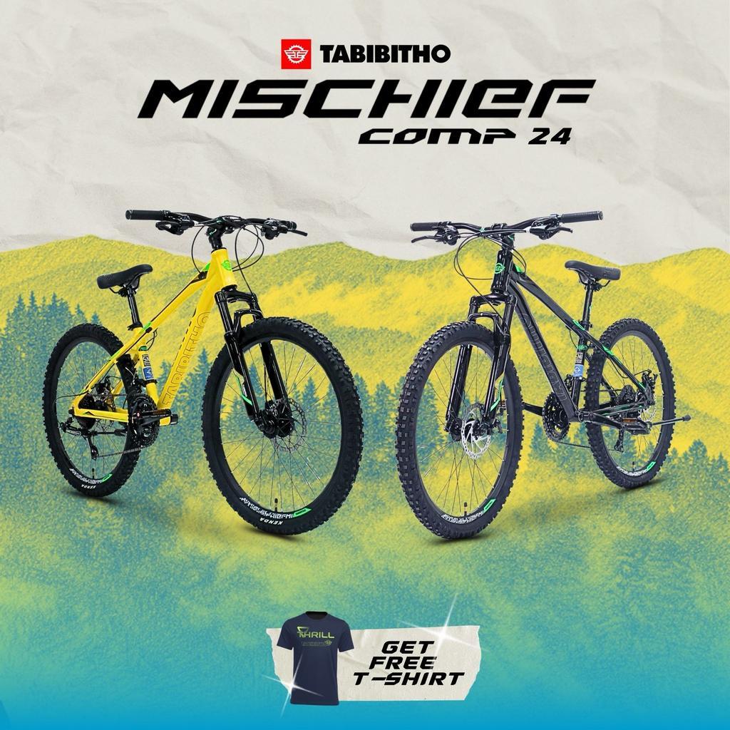 SEPEDA GUNUNG 24 MTB TABIBITHO MISCHIEF COMP - FRAME ALLOY