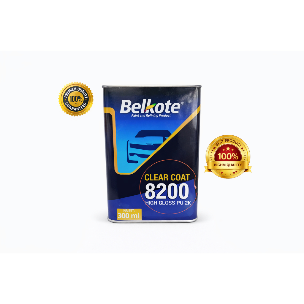 Pernis Vernish Belkote Clear Coat Gloss 8200 300ml set