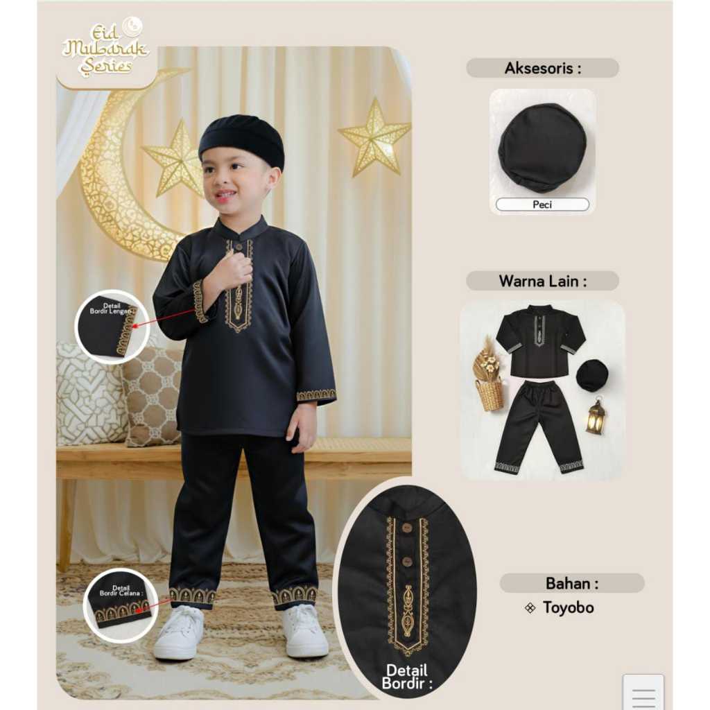 SNOBBY BAJU KOKO ANAK | BAJU LEBARAN | BAJU KOKO BAYI | SKHB002