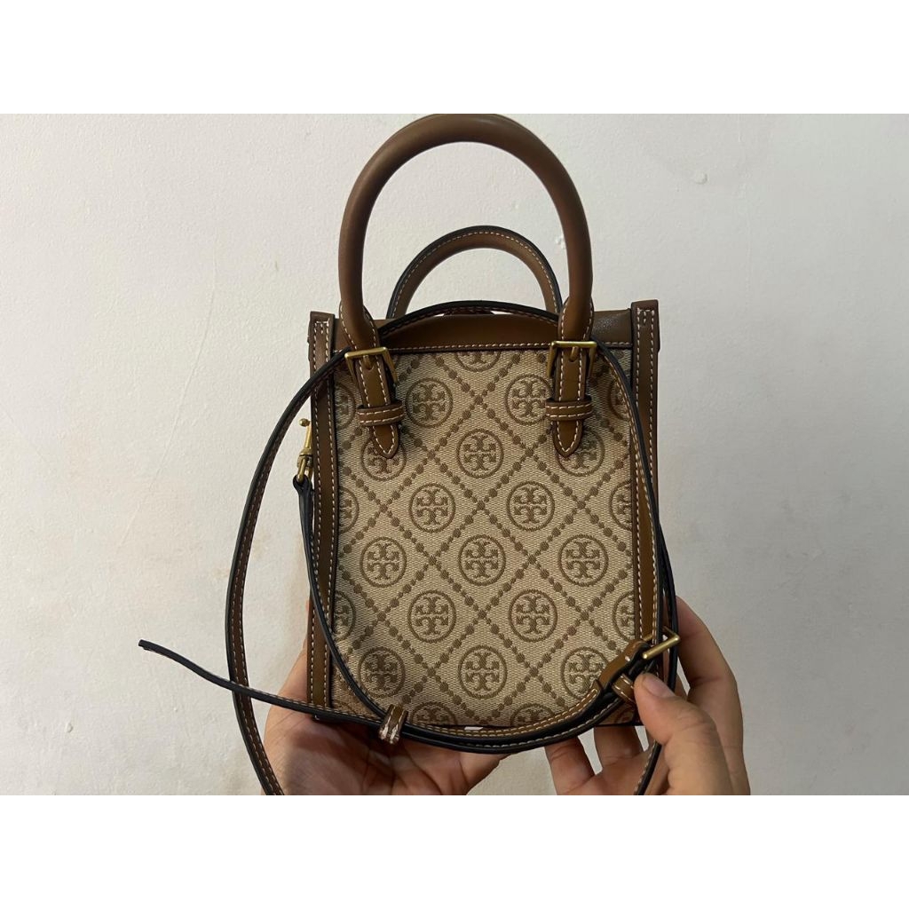 Tory Burch T Monogram Jacquard Mini Tote