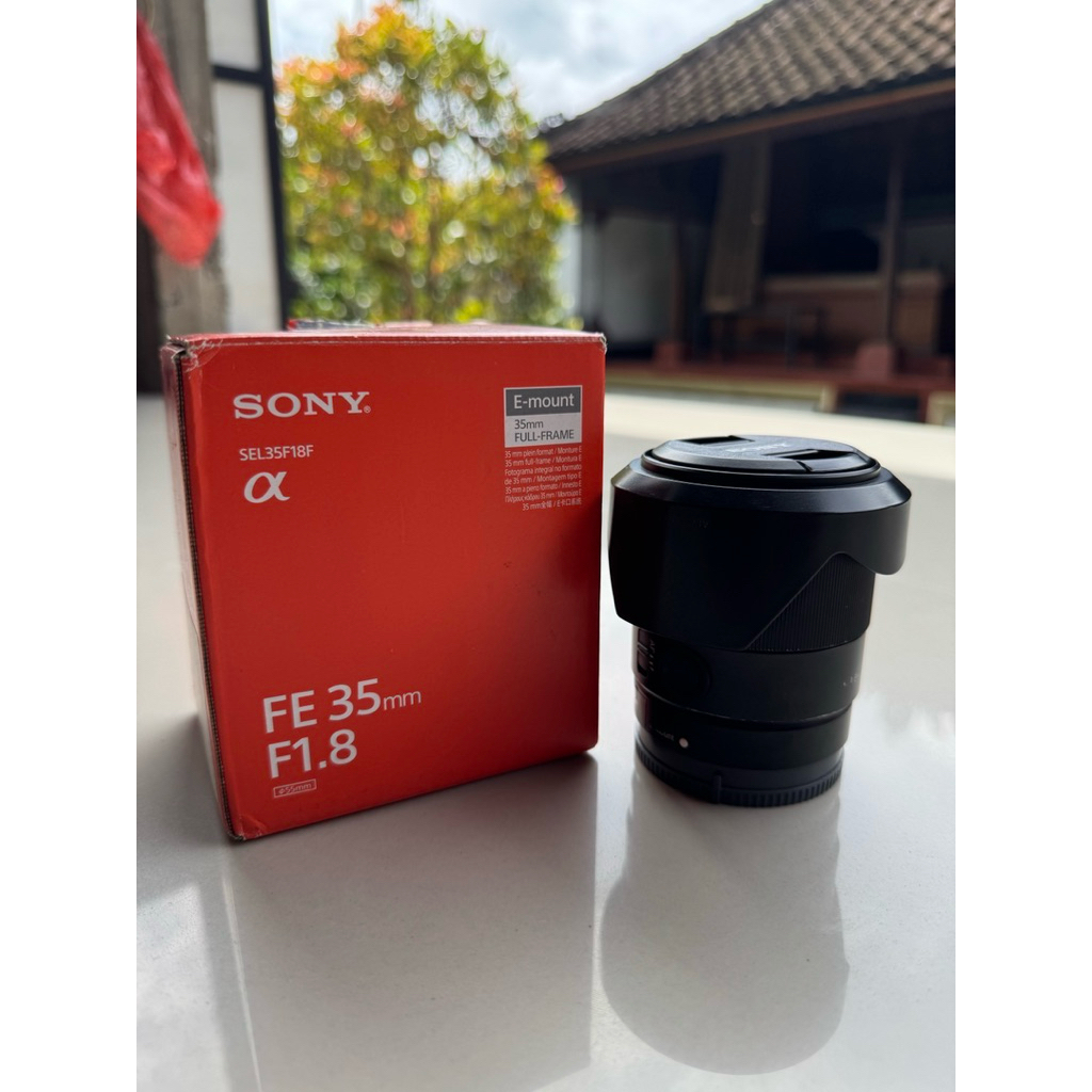 Lensa Sony FE 35 mm F1.8 Bekas NO JAMUR