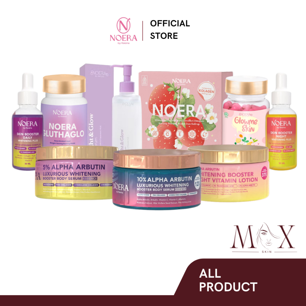 NOERA - HB Dosting Sultan 5% Alpha Arbutin Whitening Body Serum | HB Ungu Noera | HB Dosting