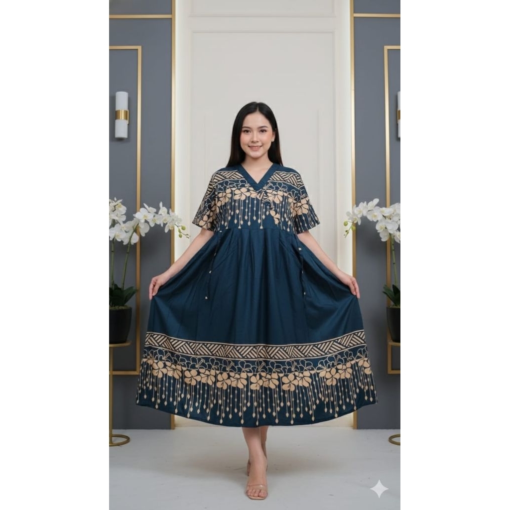 DASTER Kimono Kekinian Model Baru Bahan Rayon Halus Busui Friendly