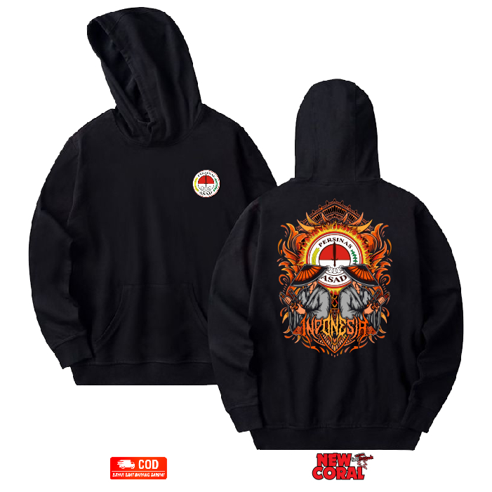 Hoodie Jaket jamper Pencaksilat Persinas Asad 1993 Custom Sablon Kualitas distro
