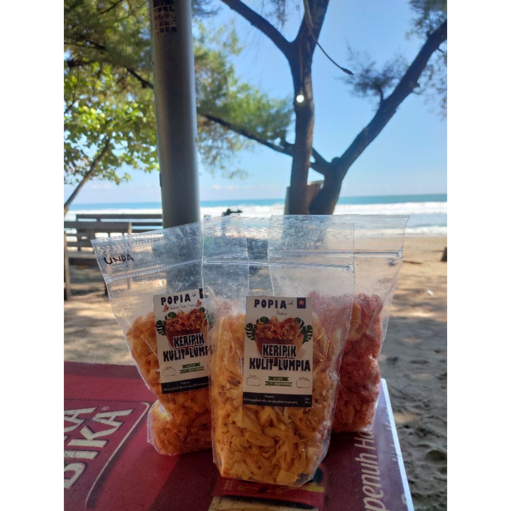 KERIPIK LUMPIA/KULPI/POPIA/KERIPIK KULIT Lumpia/Kulit lumpia goreng