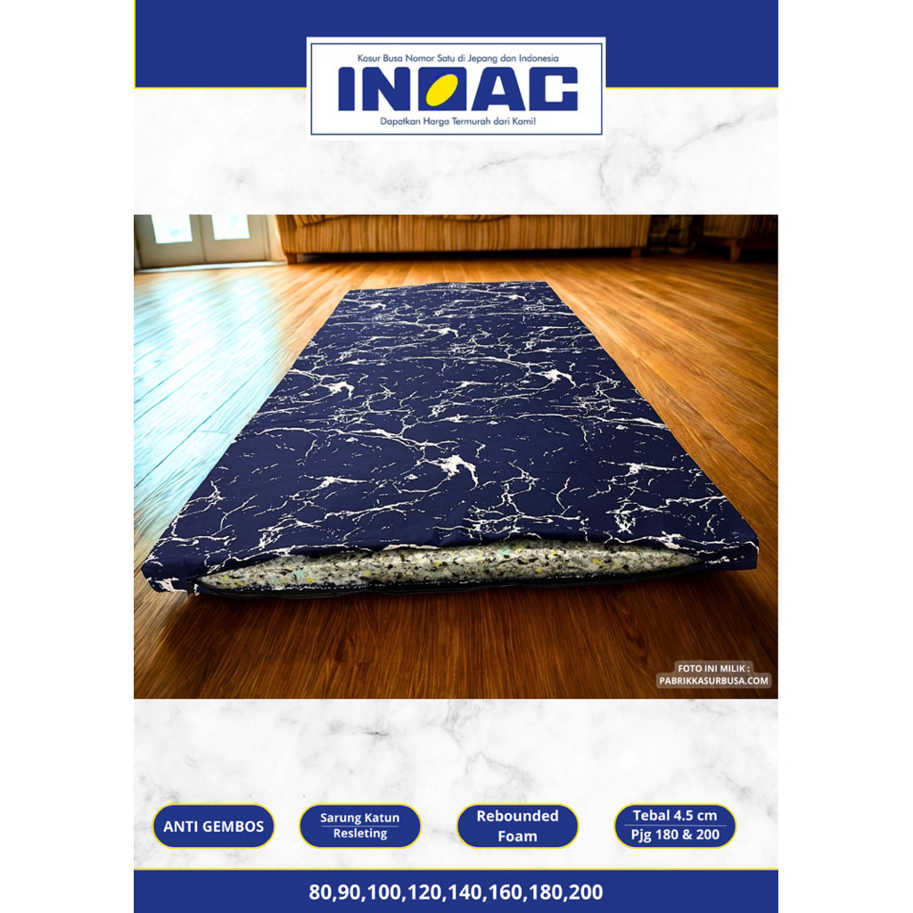 INOAC Kasur busa inoac 160x180x5/160x200x5 kasur spon inoac kasur busa rebonded kasur spon rebonded