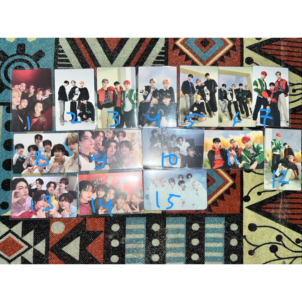 PHOTOCARD ENHYPEN GROUP OFFICIAL