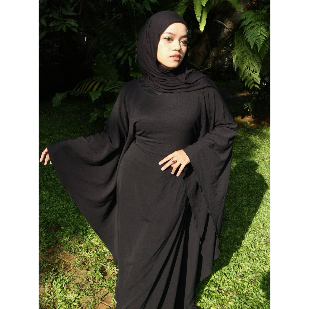 [LIV & LUXY] READY Ameera Kaftan Abaya Classy Premium x Dilla Collection Hijab