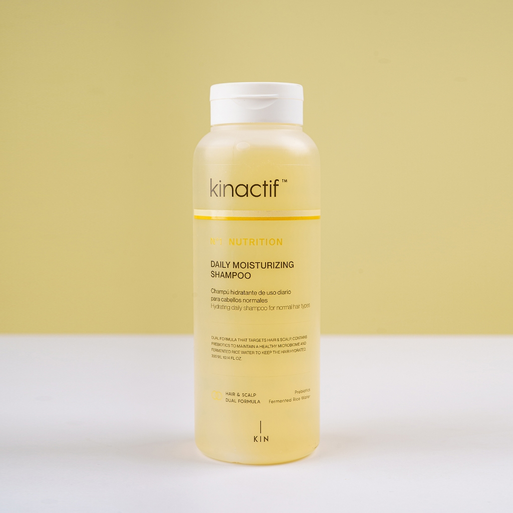 Kinactif | Daily Moisturizing Shampoo | Nutrition shampoo | 300 ML | Shampoo anti lepek | Rambut lem