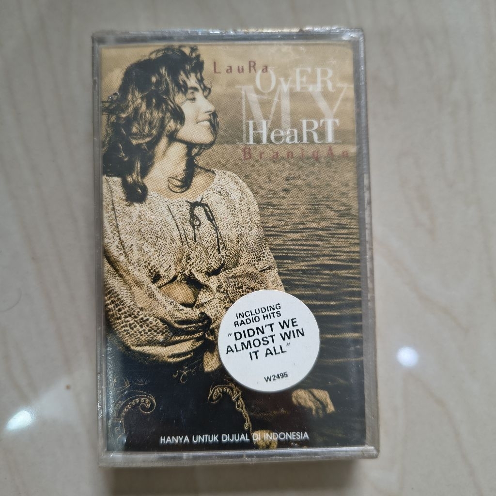 Kaset Pita Baru Laura Branigan Over My Heart (Segel)