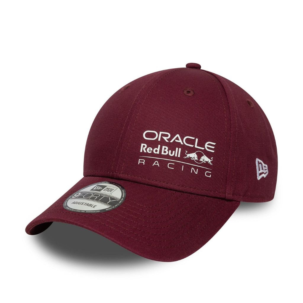 Topi New Era Cap Red Bull Racing Oracle Maroon 9Forty Adjustable Original
