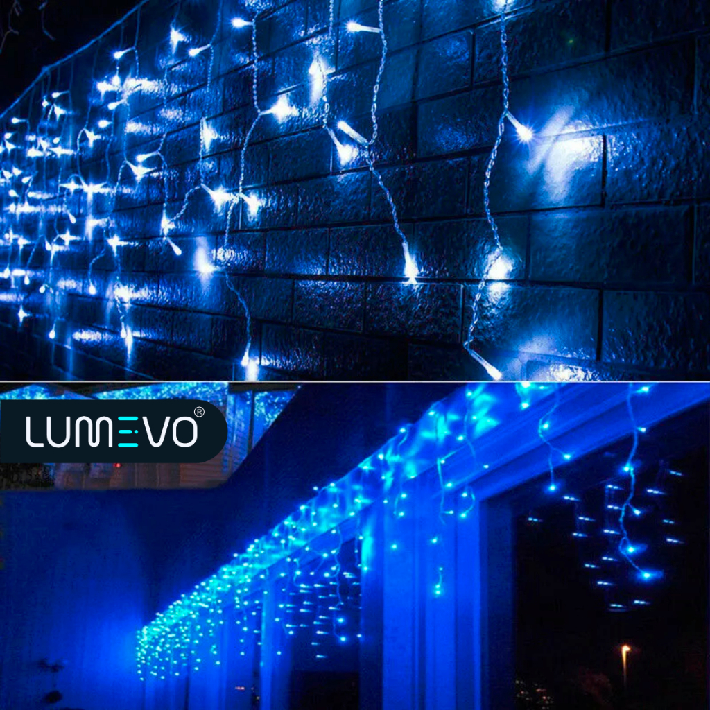 Lampu Hias Dekorasi LED twinkle tumblr waterproof model gantung tirai rumbai dekorasi cafe restoran 