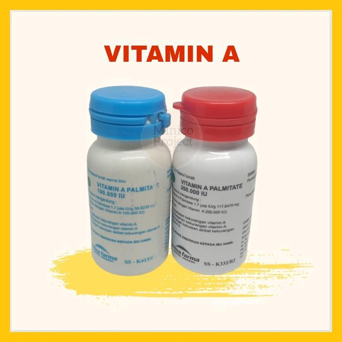 Vitamin A Posyandu botolan isi 50 kapsul exp Januari 2029