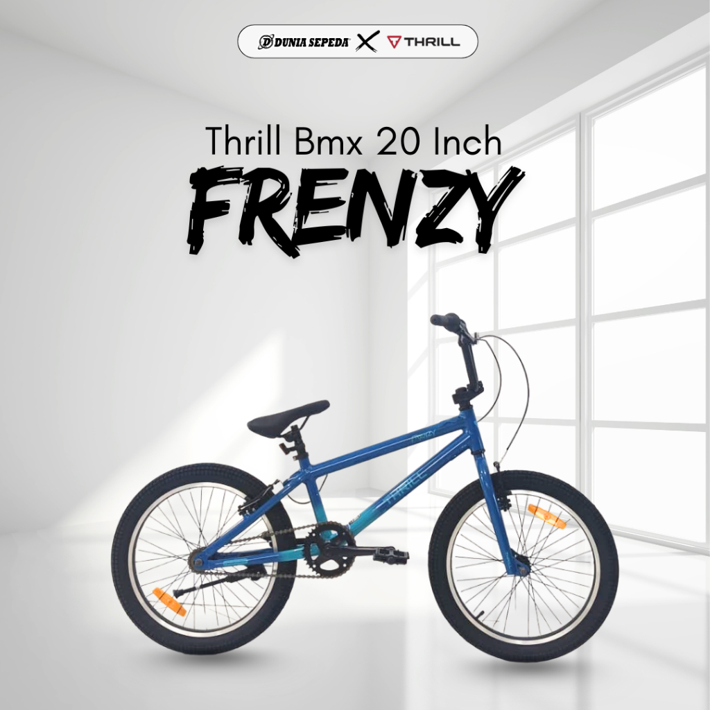 SEPEDA BMX 20 INCH THRILL FRENZY FRAME ALLOY