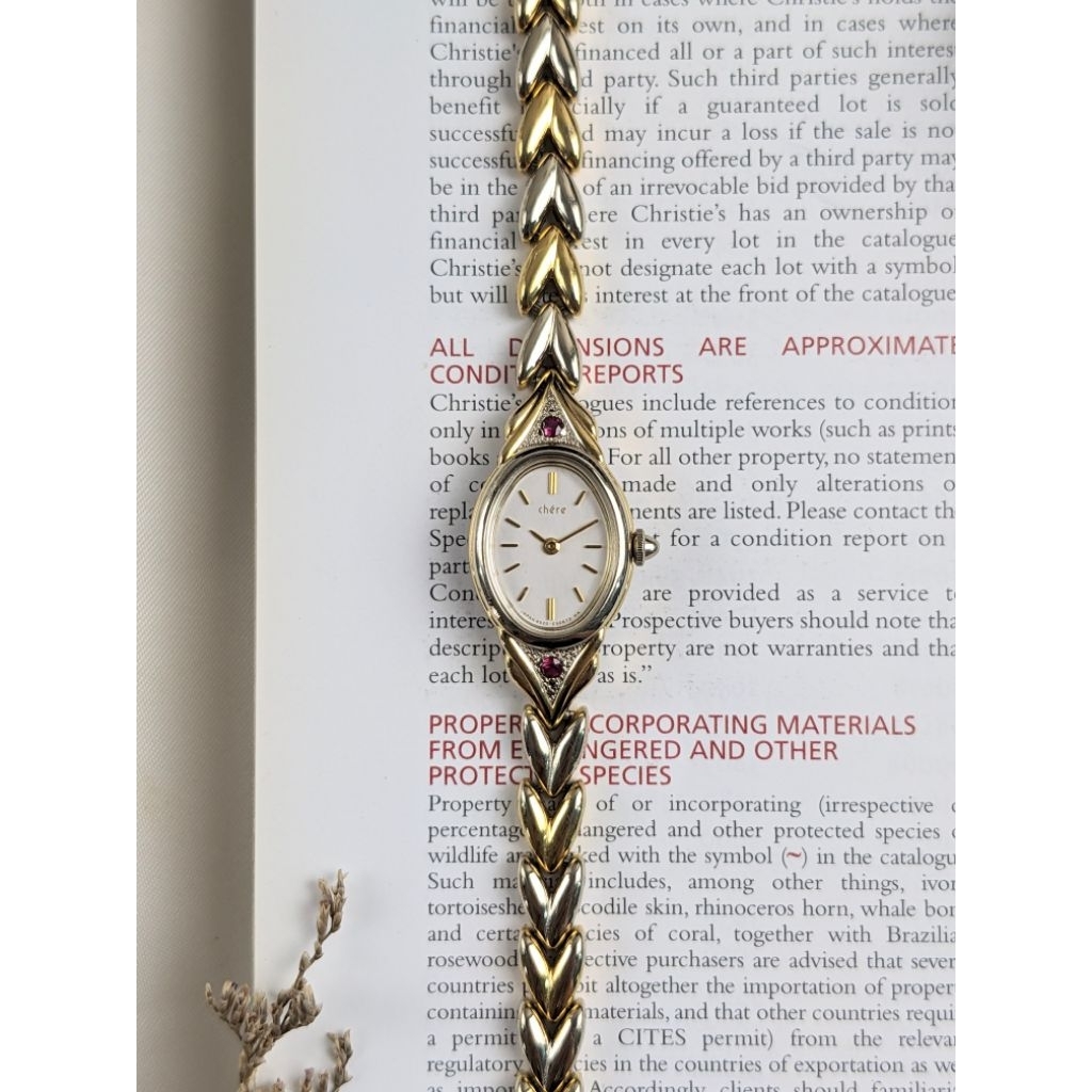 Citizen Chere Dainty Twotone Vintage Watch, Jam Tangan Fashion Wanita
