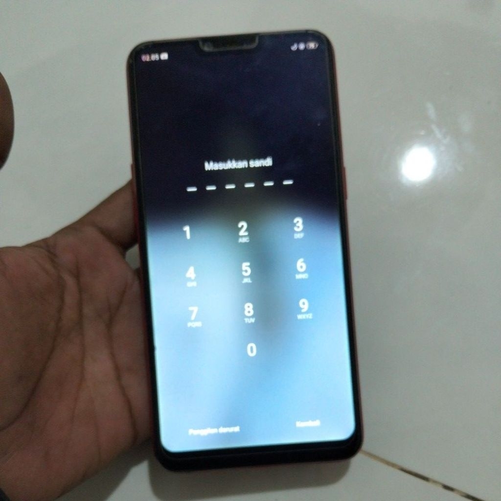 hp oppo a3s minus lcd