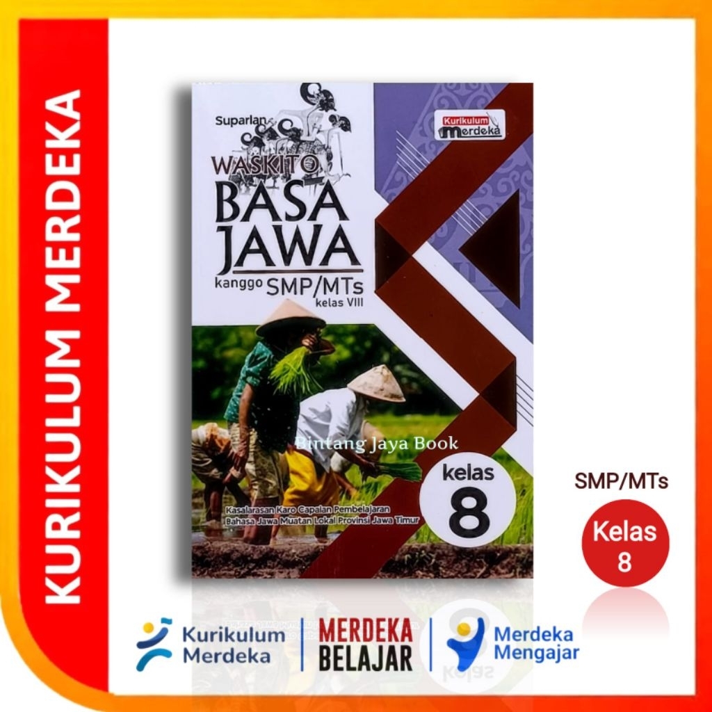 Buku Siswa Waskito Basa Jawa Kelas 8 SMP/MTs Kurikulum Merdeka - Buku Bahasa Jawa Kurikulum Merdeka 