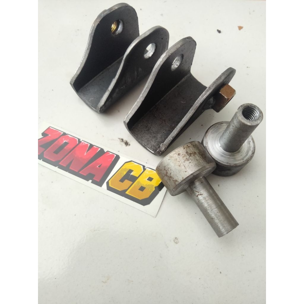 PANGKON DUDUKAN SHOCK BELAKANG ATAS BAWAH / PEMUNDUR PEMAJU SHOCK CB GL MEGAPRO TIGER JUPITER SCORPI