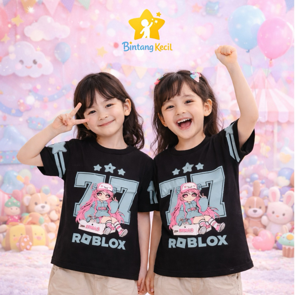 BK Baju Anak Karakter Roblox Cewe | Baju Anak Premium