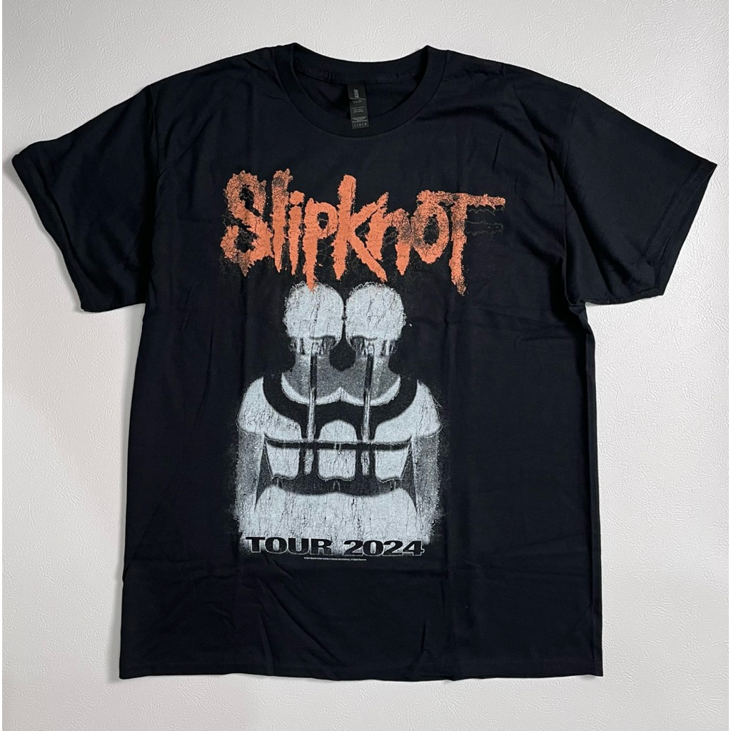 Kaos Tshirt Band SLIPKNOT Tour 2024 Bound”import original