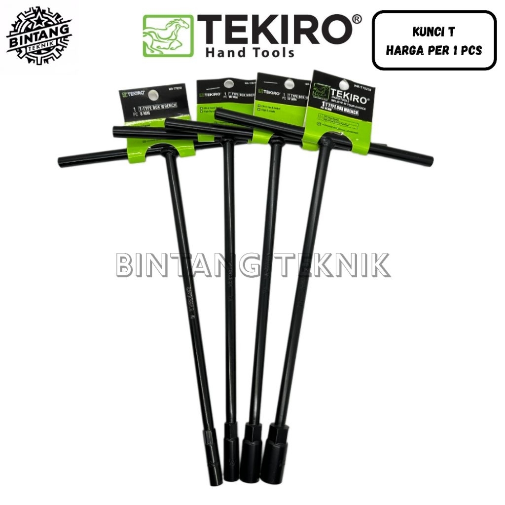 TEKIRO KUNCI T 8MM 10MM 12MM 14MM / KUNCI T TEKIRO ORIGINAL