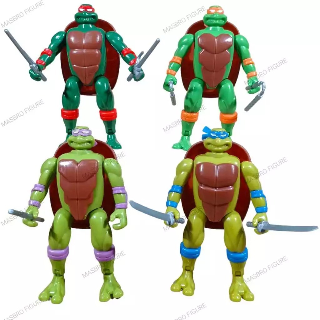 Action Figure Teenage Mutant Ninja Turtles Set isi 4 Mainan Kura Kura Ninja TMNT / Ninja Kura Kura