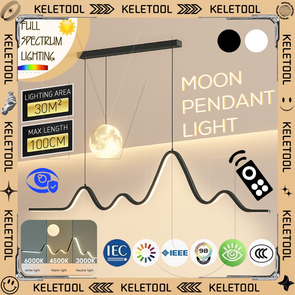 Restoran Lampu Gantung Meja Makan Panjang Minimalis Modern Lampu Hias Gantung Ruang Makan Mini Bar P
