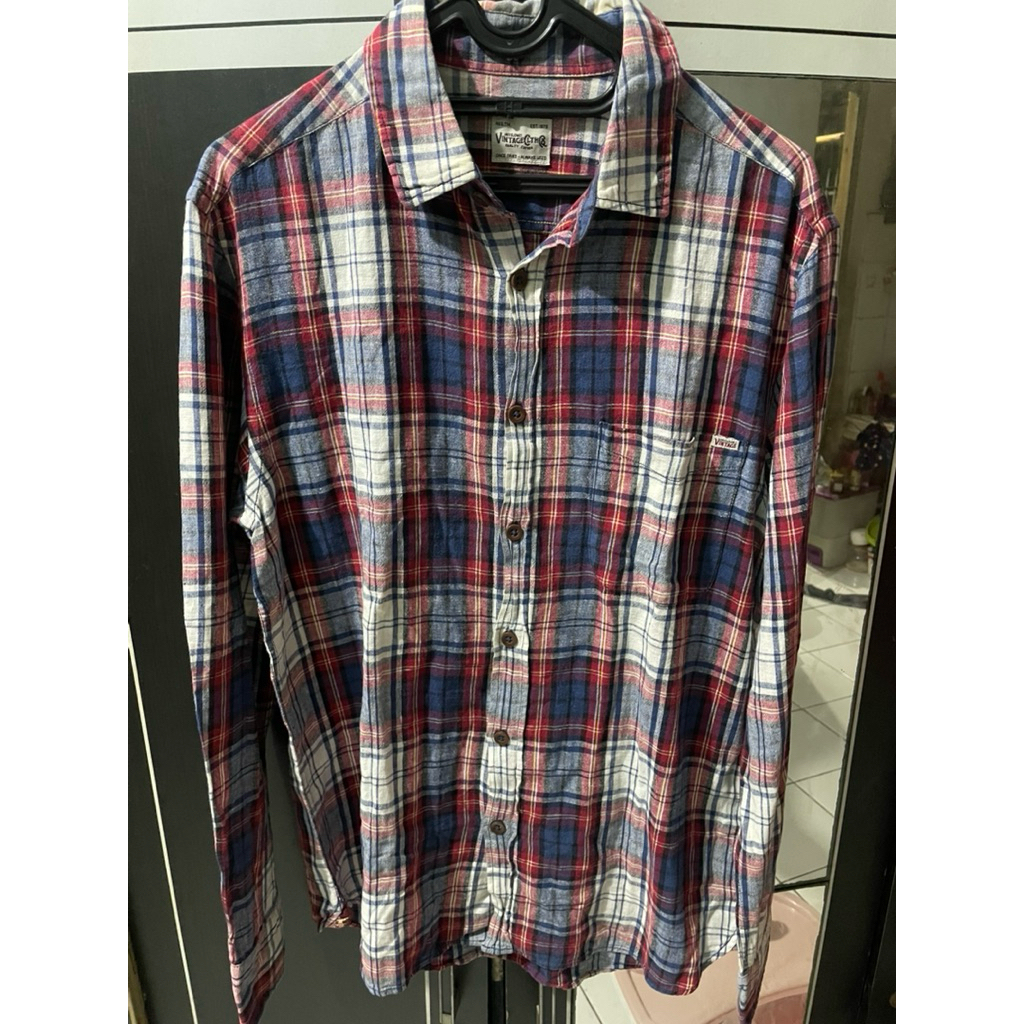 kemeja Flannel Jack & Jones