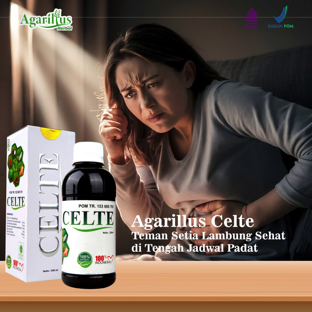 Agarillus Celte Probiotic Lambung – Bantu Sehatkan Pencernaan & Kurangi Asam Lambung