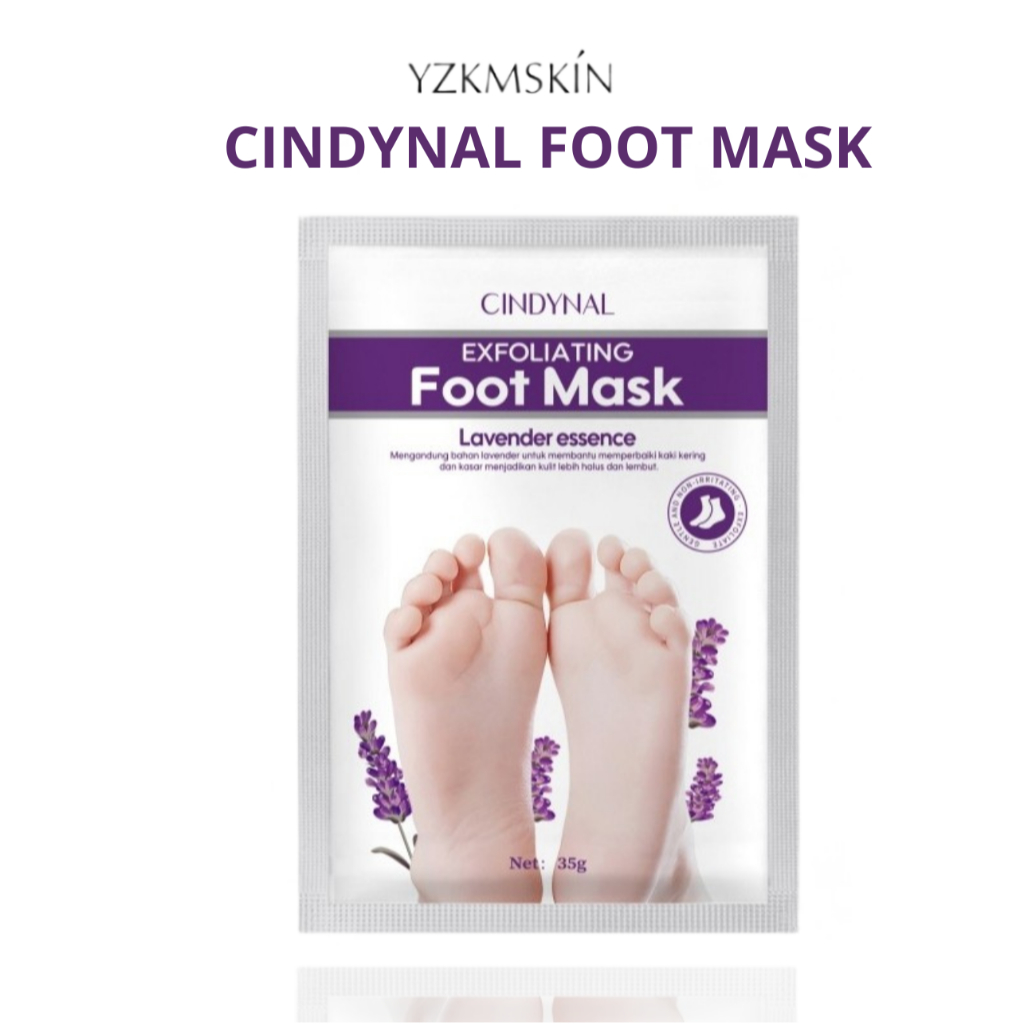 YZKMSKIN - CINDYNAL Original Exfoliating Foot Mask Masker Kaki Foot Peeling Exfoliating Foot Mask