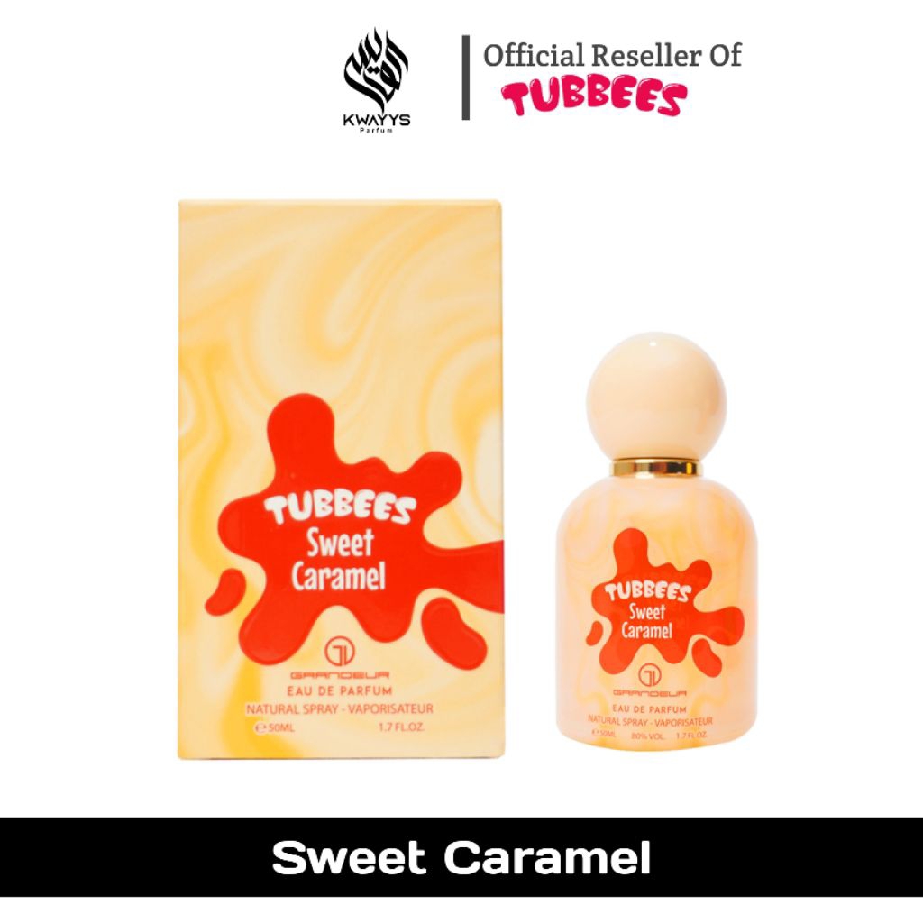 Grandeur Tubbees Parfum - Sweet Caramel EDP 50ml | Top 1 Parfum Manis Dubai