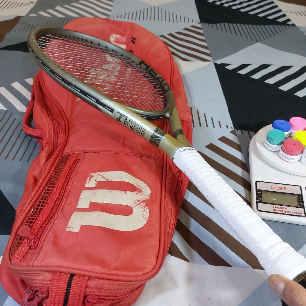 RAKET TENIS ORIGINAL HEASD Ti.S6 SUPREME BEKAS 245GRAM