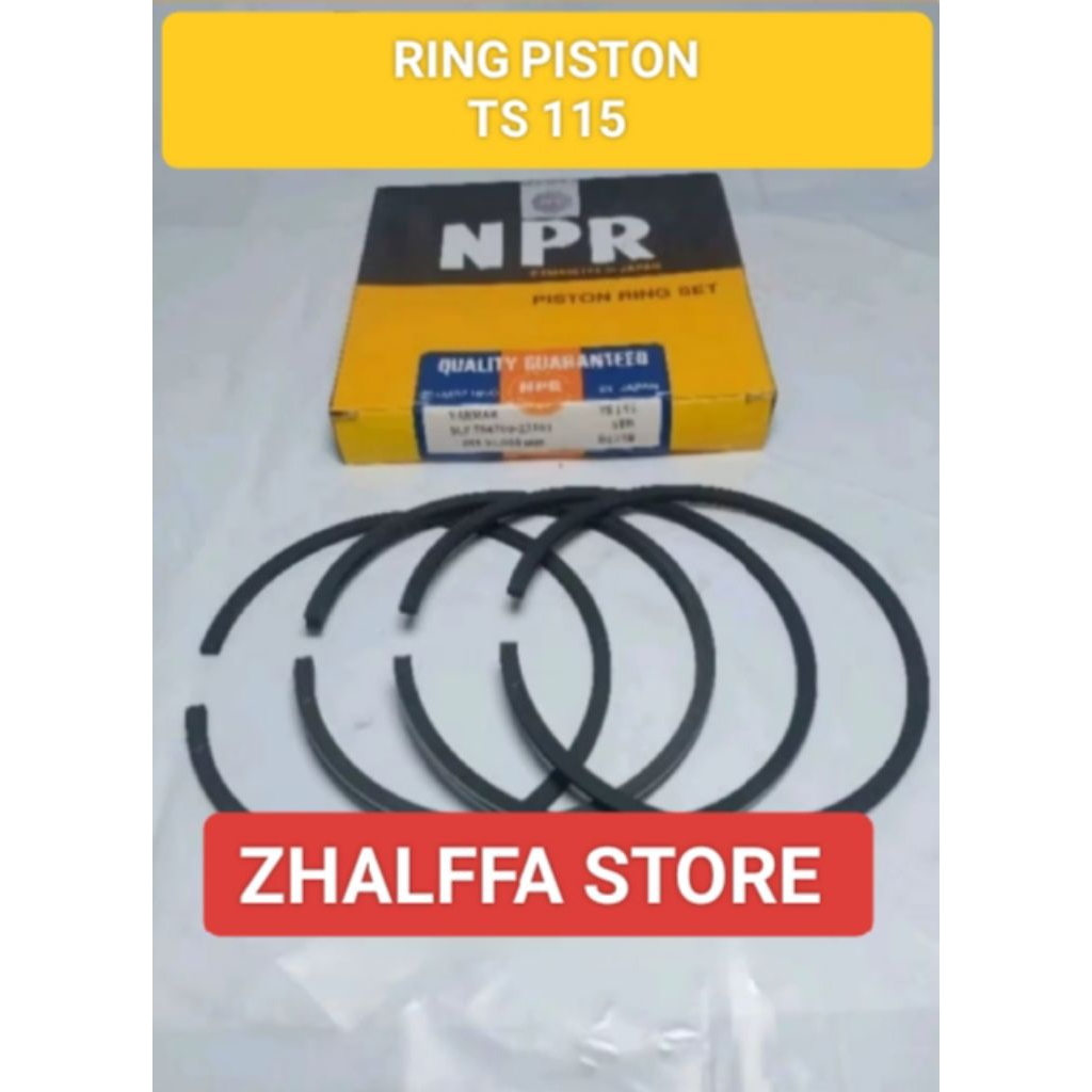 RING PISTON YANMAR TS 155 RING SEHER MESIN YANMAR TS 155 NPR