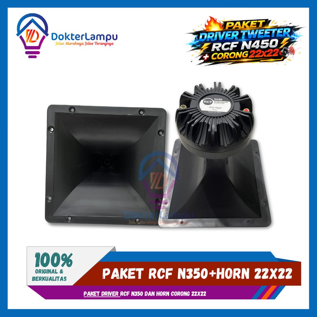 Tweeter RCF N450 / DRIVER TWEETER RCF N450T MODEL DRAT GRADE A++++