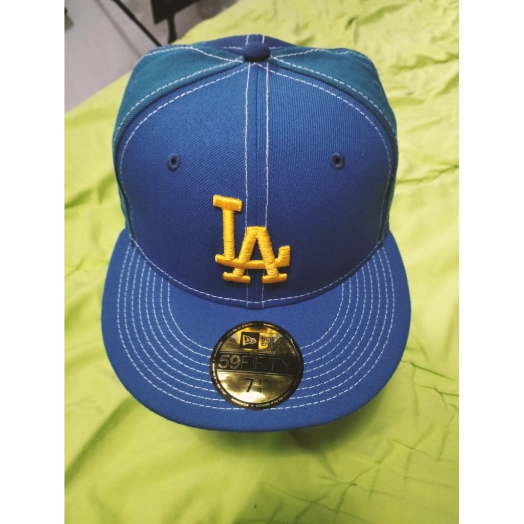 Topi New Era 59FIFTY Los Angeles Dodgers x Union LA "Contrast Stitch" Edition