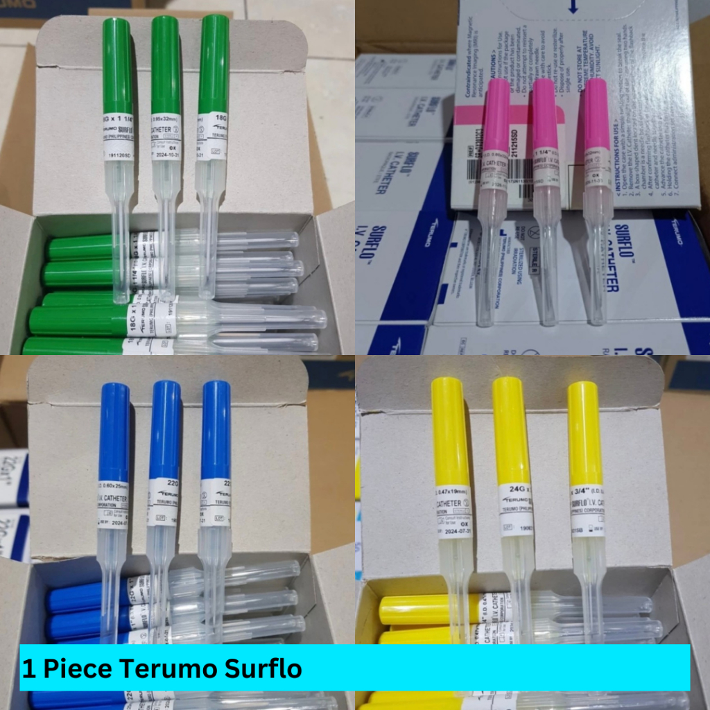 Surflo Terumo 18 20 22 24 G / Abbocat 18G 20G 22G 24G / I.V. Catheter / IV Kateter