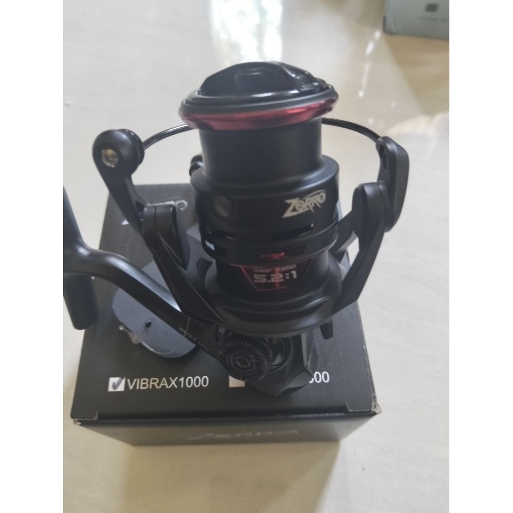 reel pancing Zorro vibrax power hendel