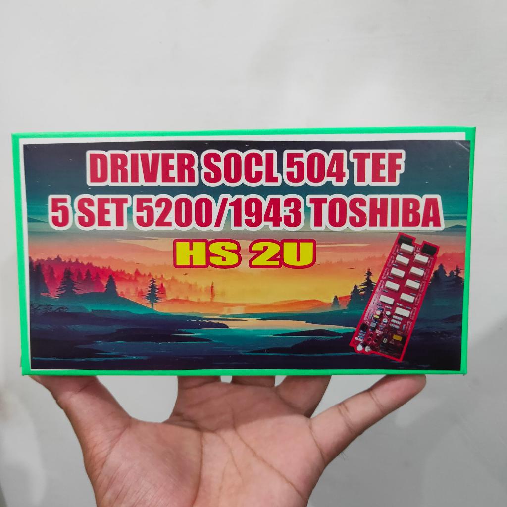 Driver Power SOCL 504 / 500 Watt TEF + PCB Final 5 set Final HS 2U
