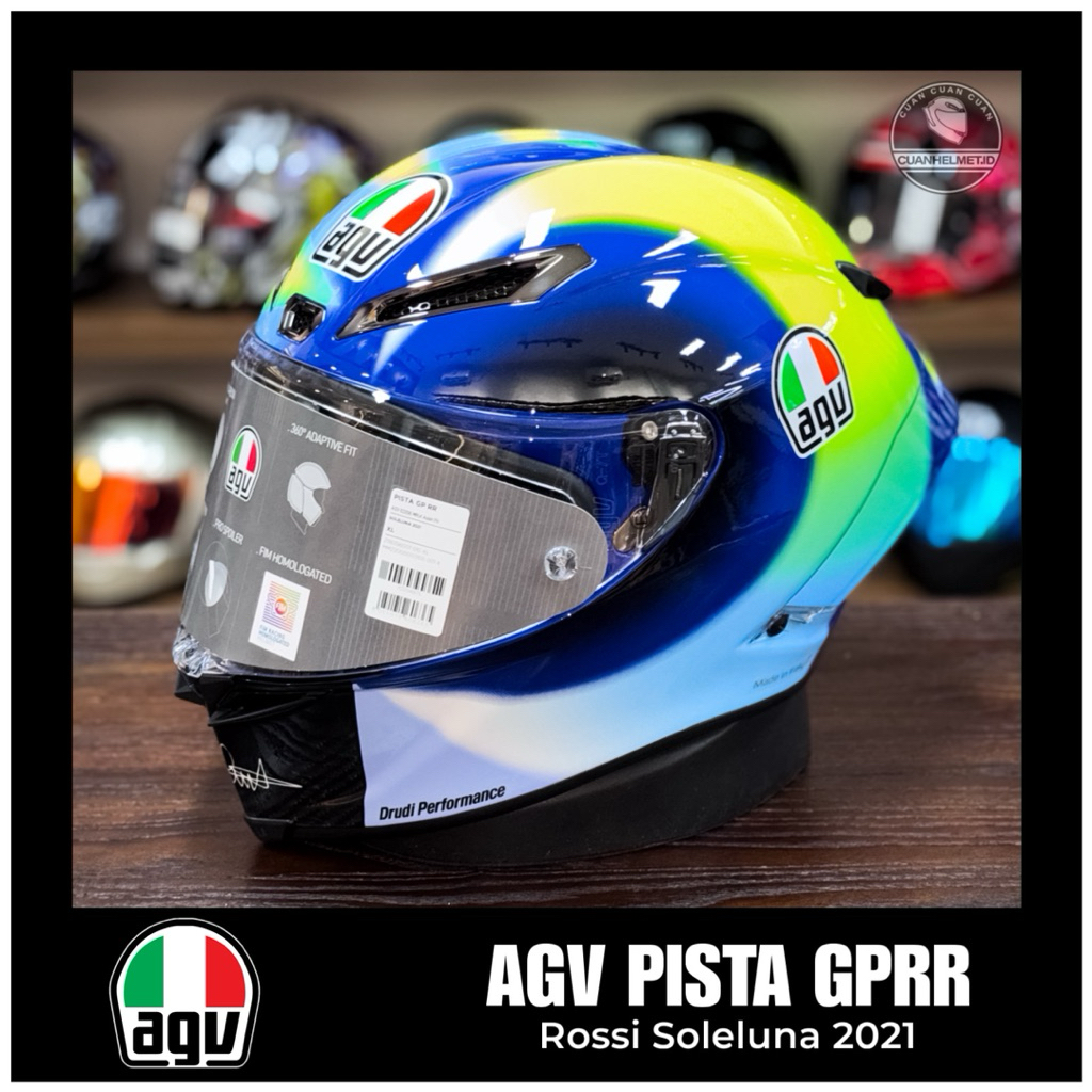 AGV Pista GPRR Rossi Soleluna 2021
