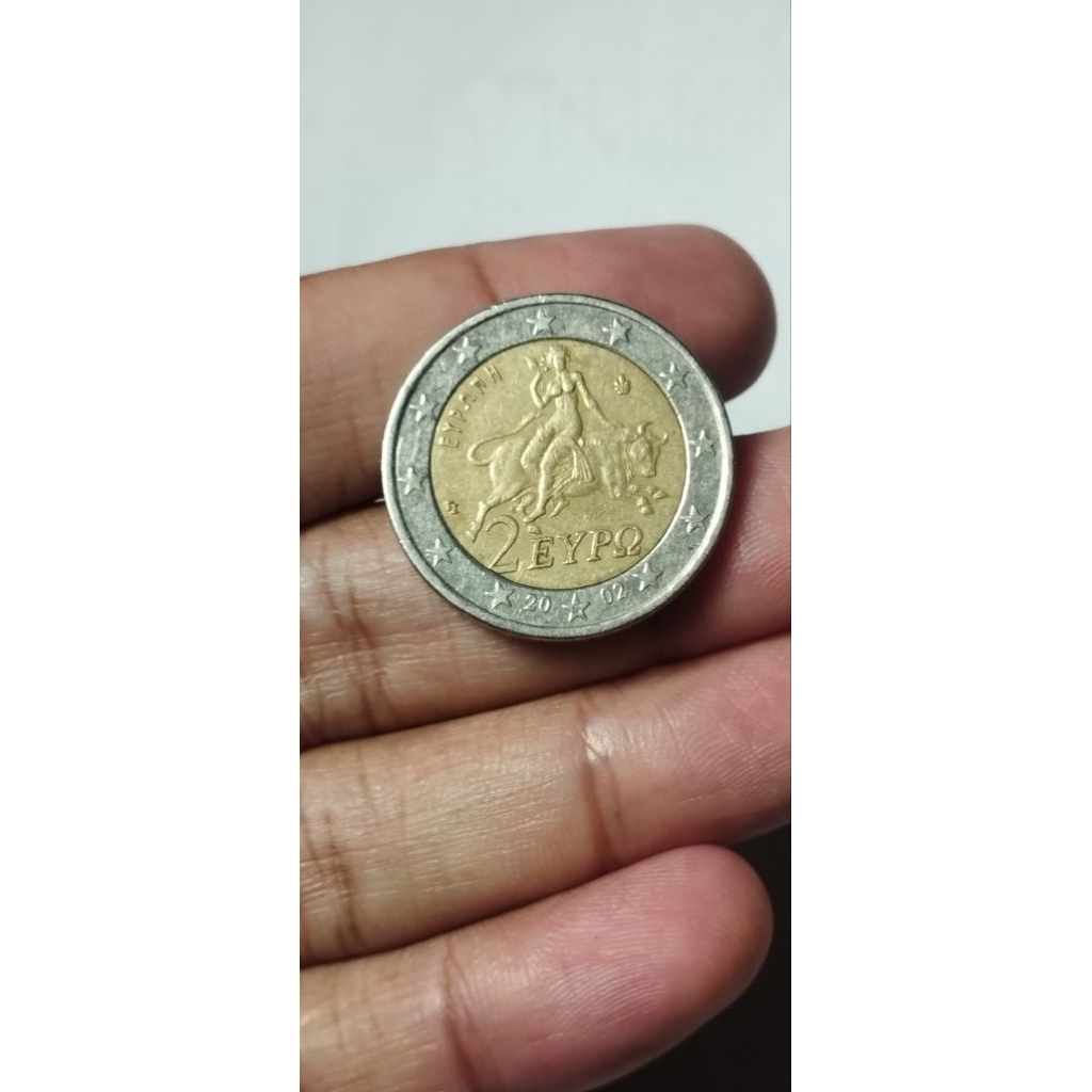 KOIN 2 EURO YUNANI 2002