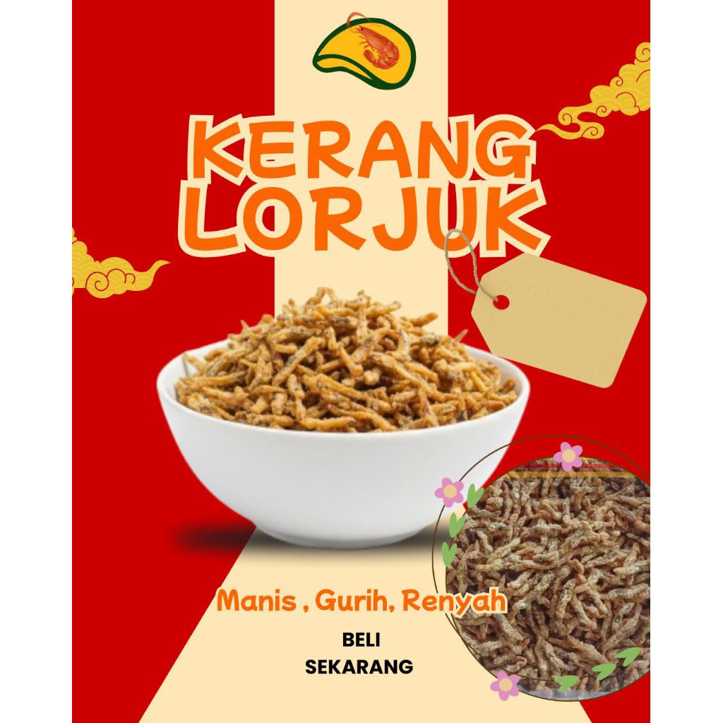 keripik Kerang Lorjuk / kerang bambu / Lorjuk Goreng Khas Kenjeran