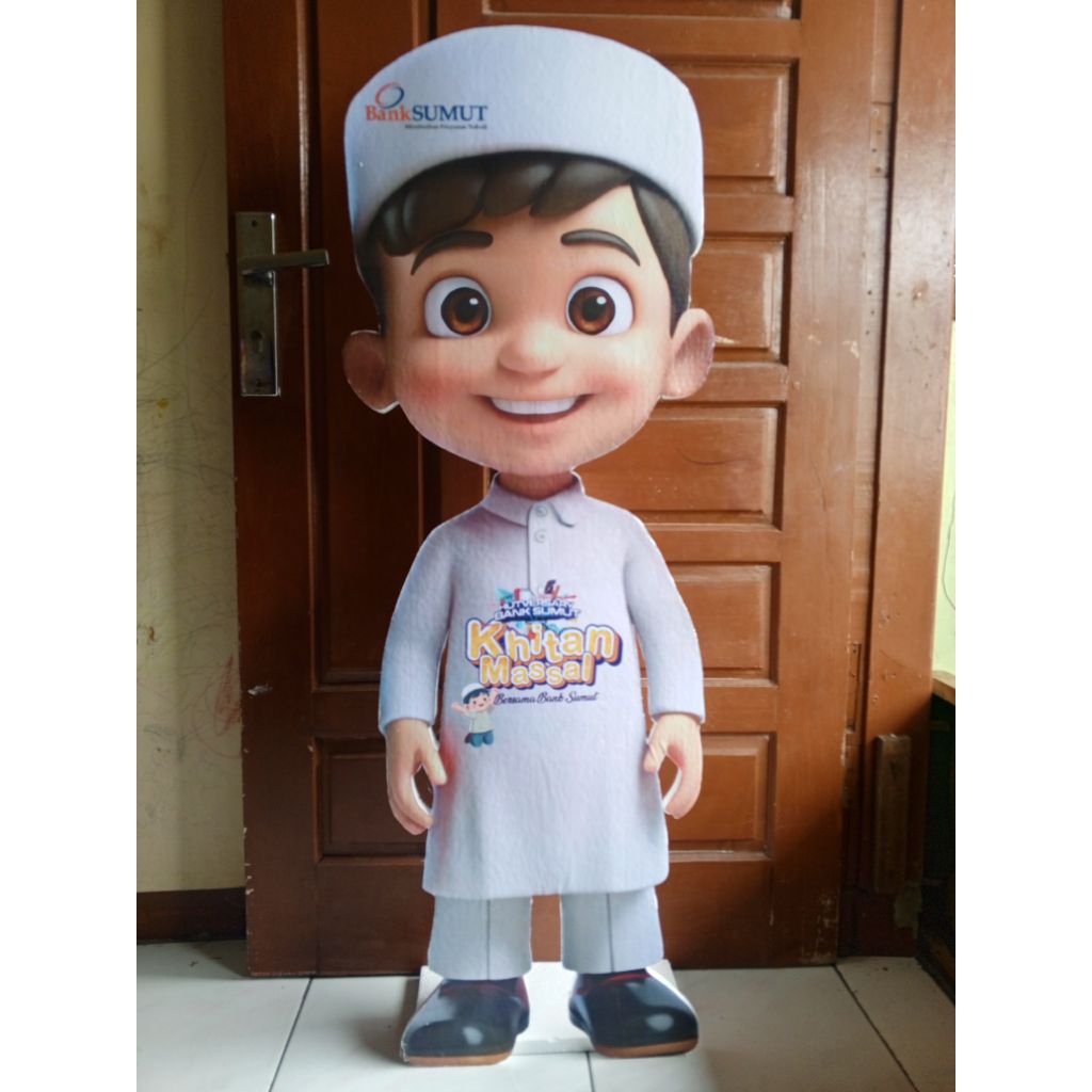 Standing Karakter Dekorasi Styrofoam