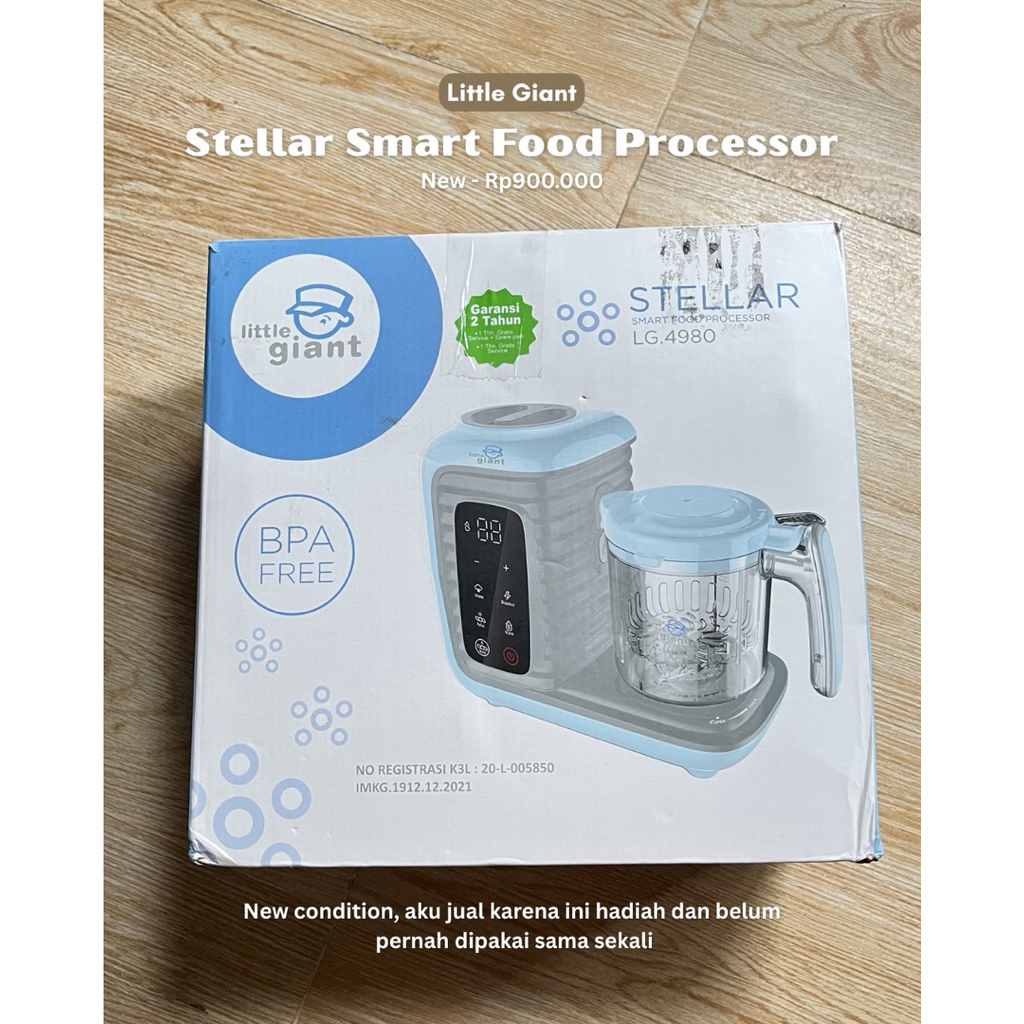 Little Giant Stellar Smart Food Processor