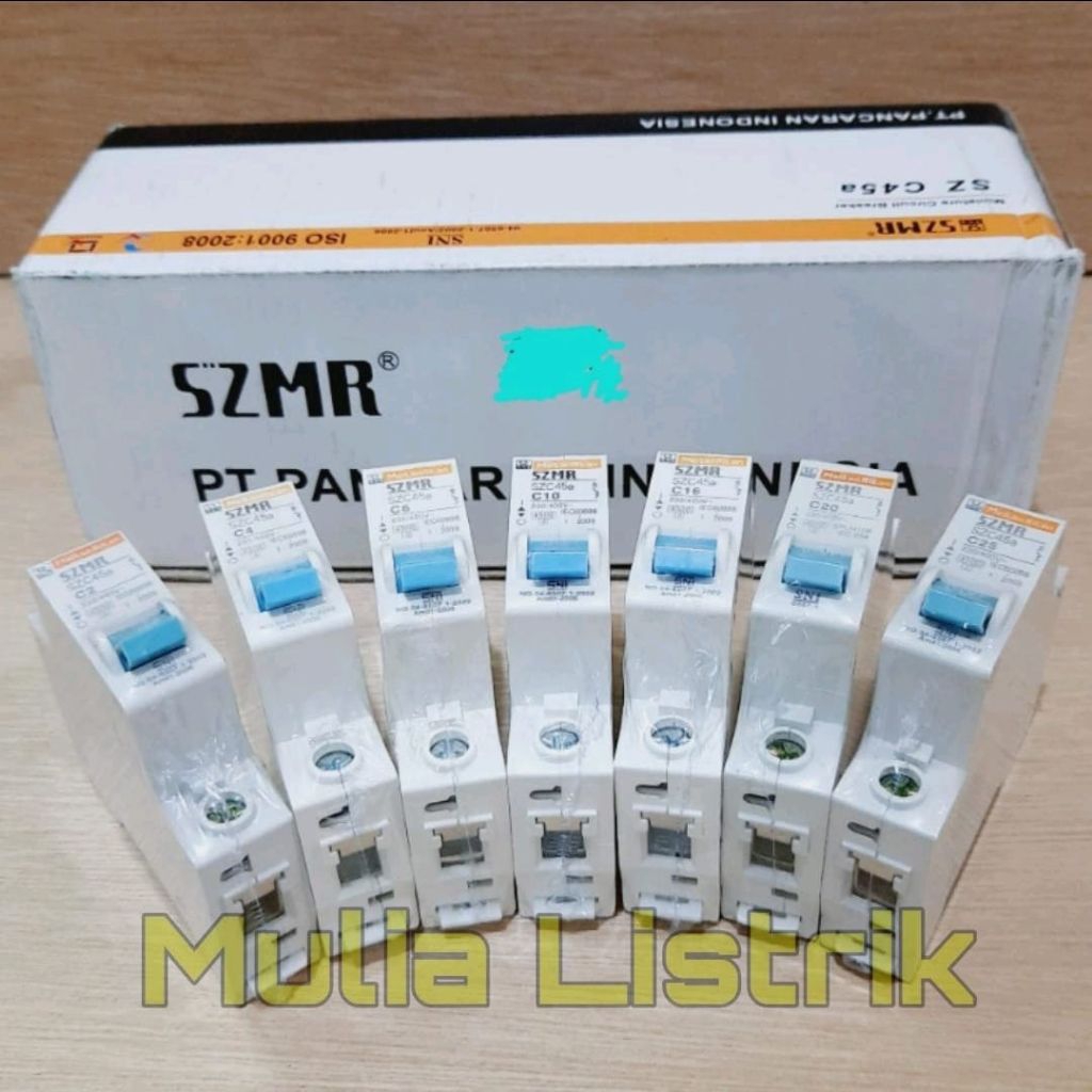 MCB SZMR MCB meteran listrik