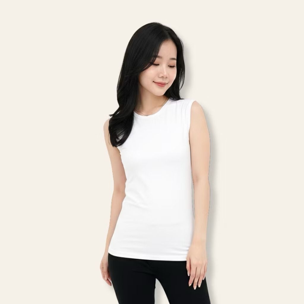 Baju Manset Wanita Yukensi Rayon Premium | Manset Tanpa Lengan | Manset Yukensi Sleeveless Premium