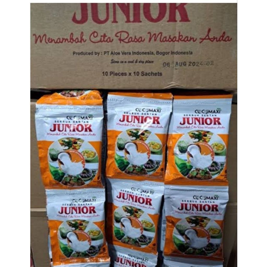Santan bubuk cocomaxi junior 1 renteng renceng isi 10