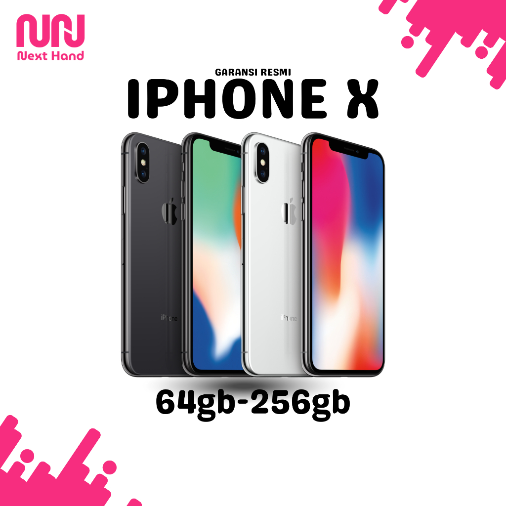 IBOX | iPhone X 64GB | 256GB Second Mulus Bergaransi